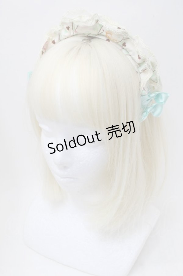 画像1: metamorphose / flavor paradeフリルカチューシャ  クリーム S-25-11-18-007-ME-AC-HR-ZS (1)