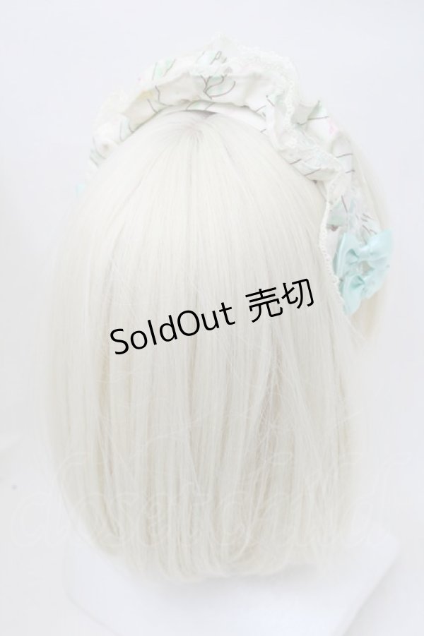 画像2: metamorphose / flavor paradeフリルカチューシャ  クリーム S-25-11-18-007-ME-AC-HR-ZS (2)