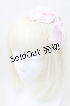 画像: BABY,THE STARS SHINE BRIGHT / クリスタルジュエリアカチューシャ  ピンク S-25-11-18-008-BA-AC-HR-ZS