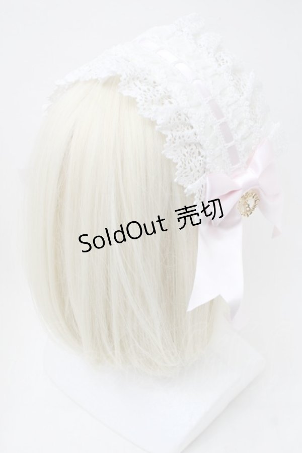 画像2: BABY,THE STARS SHINE BRIGHT / Bouquet blancヘッドドレス  白ｘピンク S-25-11-18-012-BA-JA-HR-ZS (2)