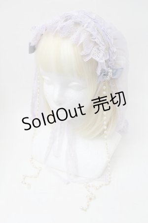 画像: Angelic Pretty / Holy Theaterベール付ヘッドドレス  ラベンダー S-25-11-18-014-AP-AC-HR-ZS