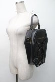 画像2: ATELIER PIERROT / "Nocturnal Grave" Vampire's Coffin Bag バッグ  黒 S-25-11-18-015-EL-BG-HR-ZS (2)