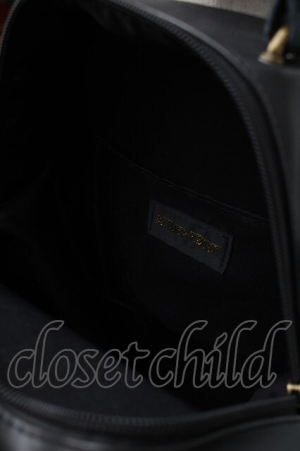 画像5: ATELIER PIERROT / "Nocturnal Grave" Vampire's Coffin Bag バッグ  黒 S-25-11-18-015-EL-BG-HR-ZS (5)