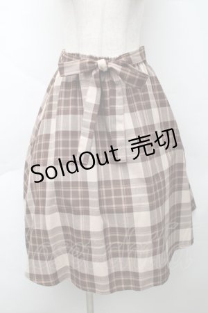 画像: axes femme / 2023年福袋スカート  ブラウン S-25-11-20-055-AX-OP-HR-ZS