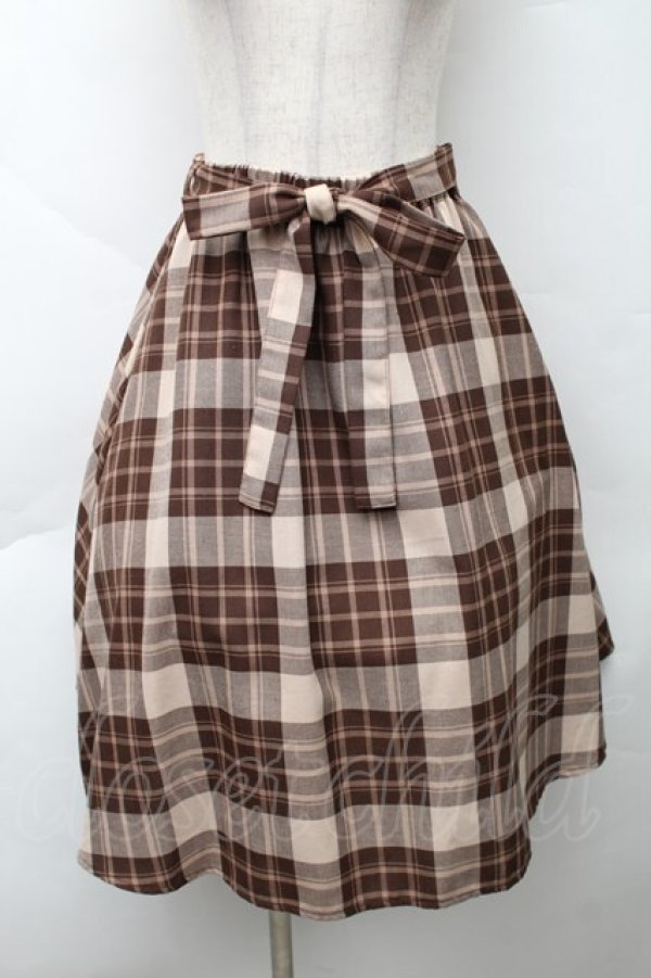 画像1: axes femme / 2023年福袋スカート  ブラウン S-25-11-20-055-AX-OP-HR-ZS (1)