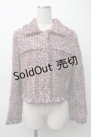 画像: INGEBORG / ツイードジャケット  マルチ S-25-11-20-008-LO-CO-AS-ZS