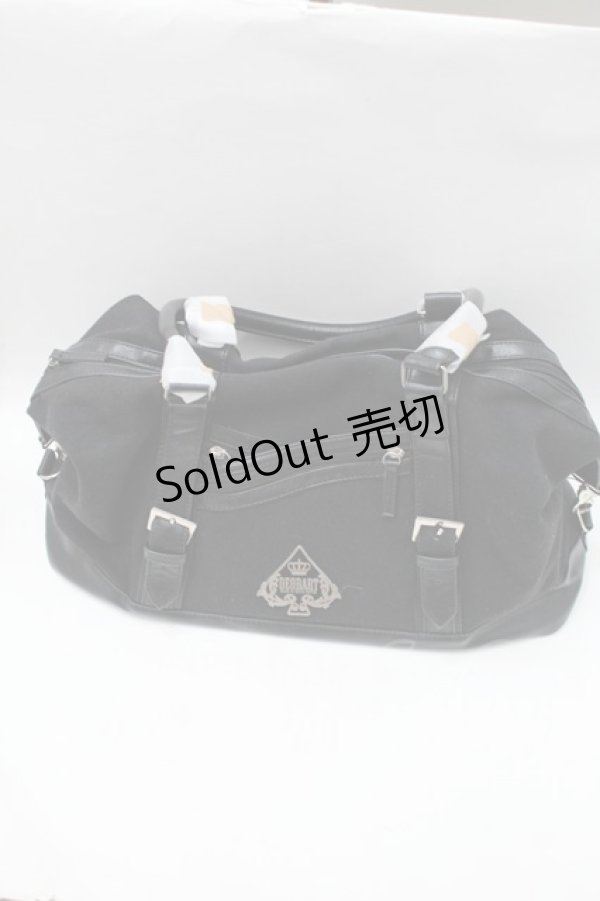 画像1: Deorart / スペードモチーフハンドバッグ  黒 S-25-11-21-009-PU-BG-HR-ZS (1)