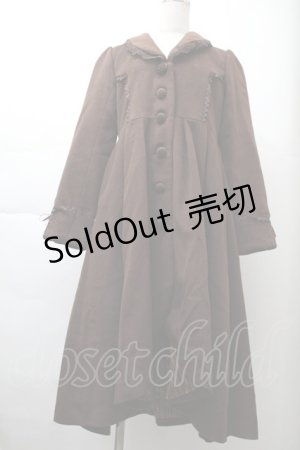 画像: axes femme / クラシックロングコート  ブラウン S-25-11-21-033-AX-CO-AS-ZS