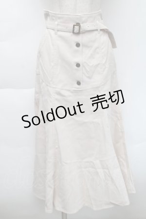 画像: axes femme POETIQUE / コーデュロイマーメイドスカート  ベージュ S-25-11-22-054-AX-SK-HR-ZS