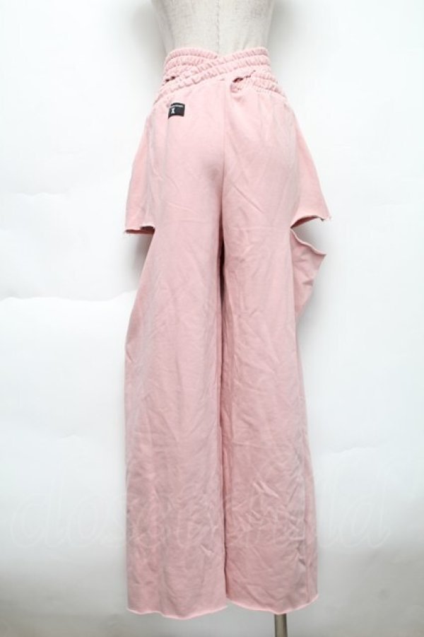 画像2: LOLITA / カットスウェットパンツ  ピンク S-25-11-22-059-LO-PA-HR-ZS (2)