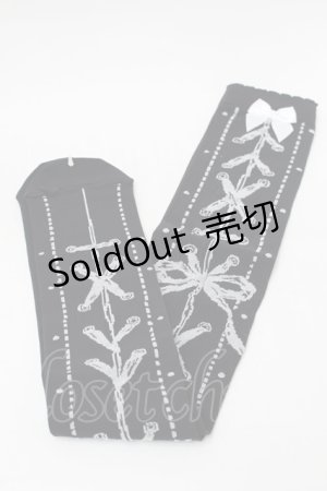 画像: MILK / コルセットオーバーニーソックス  黒 S-25-11-22-010-ML-ZA-HR-ZS