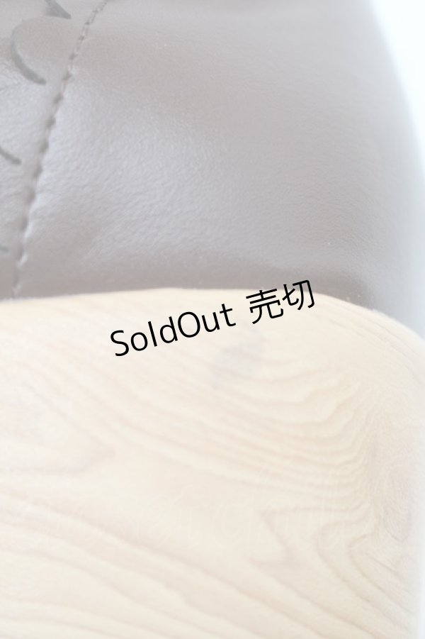 画像5: axes femme kawaii / トリプルリボンシューズ L ブラウン S-25-11-22-013-AX-SH-HR-ZS (5)