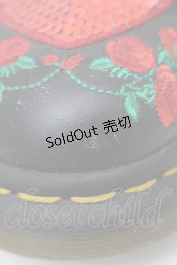 画像5: Dr.Martens （Getta Grip） / パスカル ハート 8ホールブーツ 23〜23.5 黒 S-25-11-22-015-PU-AC-HR-ZS (5)