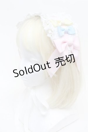 画像: BABY,THE STARS SHINE BRIGHT / Le ruban d' ombre a trois couchesヘッドドレス  オフ S-25-11-22-016-BA-AC-AS-ZS