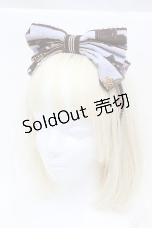 画像: Angelic Pretty / Chocolate Rosetteカチューシャ  ラベンダー S-25-11-22-024-AP-AC-AS-ZS