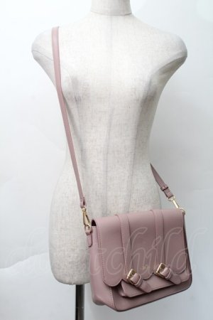 画像: m petit by misako / スカラップショルダーバッグ  ピンク S-25-11-22-033-LO-BG-HR-ZS