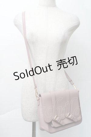 画像: m petit by misako / スカラップショルダーバッグ  ピンク S-25-11-22-033-LO-BG-HR-ZS