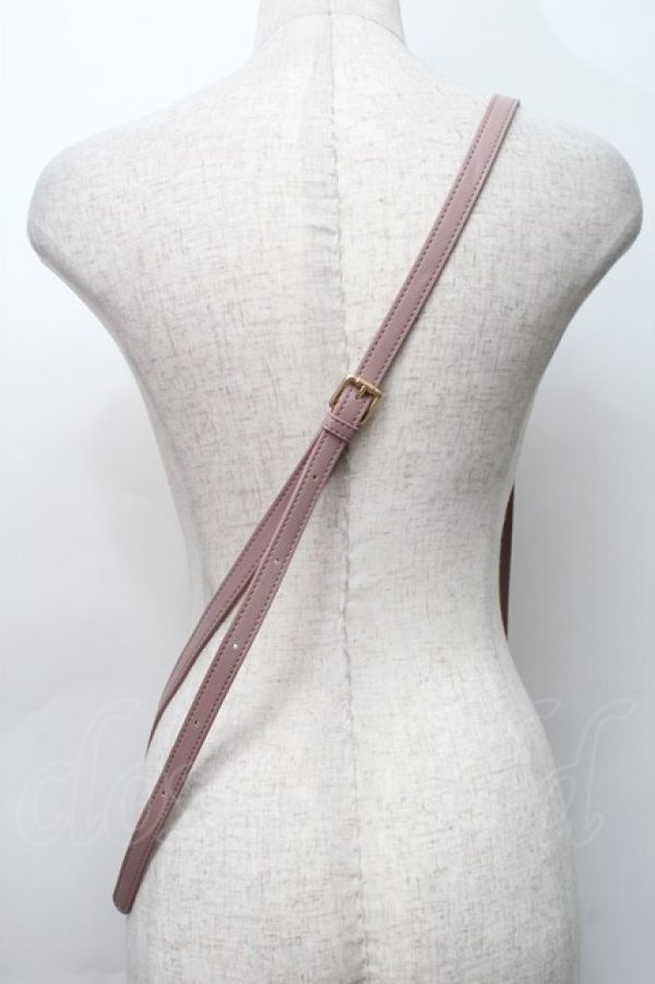 画像4: m petit by misako / スカラップショルダーバッグ  ピンク S-25-11-22-033-LO-BG-HR-ZS (4)