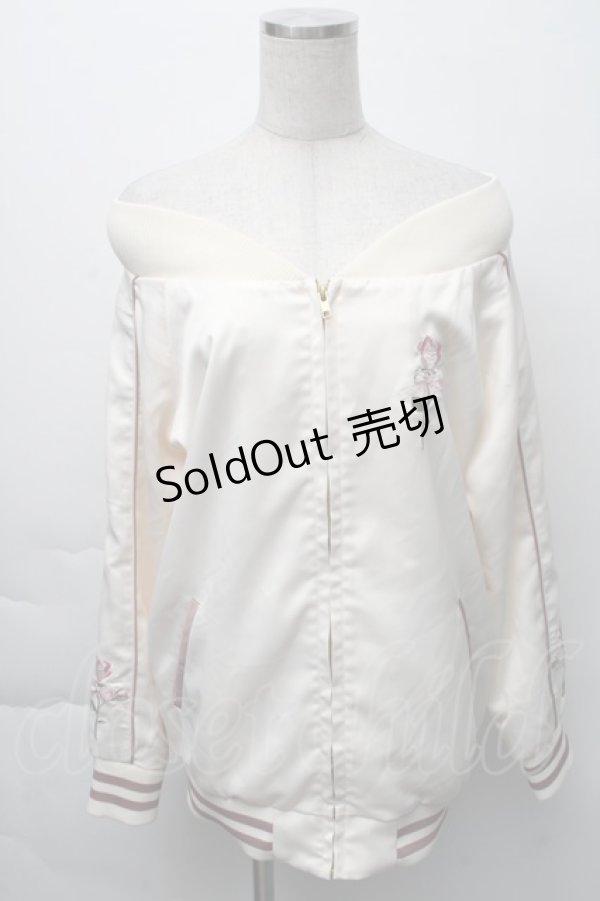 画像1: LIZ LISA / 刺繍ブルゾン  オフ S-25-11-23-045-LO-CO-AS-ZS (1)