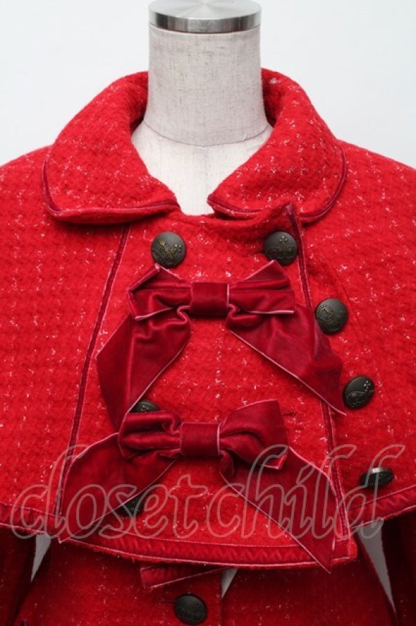 BABY,THE STARS SHINE BRIGHT / キャメロットプリンセスコート 赤 S-25