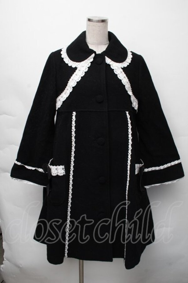 BABY,THE STARS SHINE BRIGHT / 小公女コート (2022) 黒x白 S-25-11