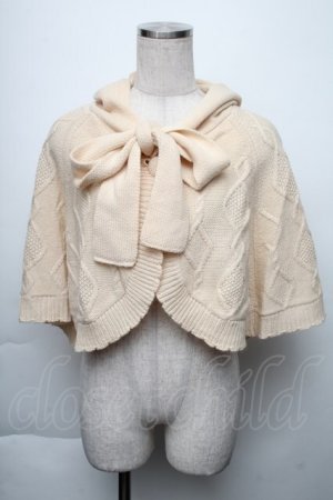 画像: Fi.n.t / ニットケープ  オフ S-25-11-23-1005-CA-TO-AS-ZS