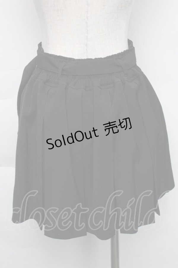 画像2: axes femme POETIQUE / プリーツミニスカート  黒 S-25-11-23-1057-AX-BL-HR-ZS (2)