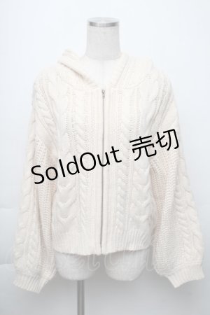 画像: LOLITA / ニットパーカー  黒 S-25-11-23-1008-LO-TO-AS-ZS