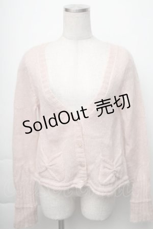 画像: Katie / リボンポケットモヘアカーディガン   S-25-11-23-1012-LO-TO-ET-ZS