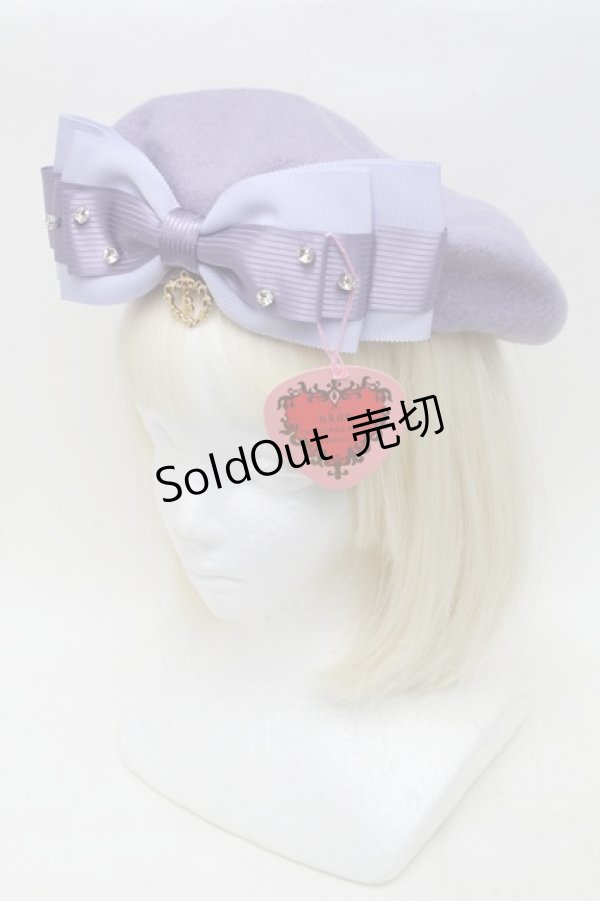 画像1: BABY,THE STARS SHINE BRIGHT / プリンセスリボンベレー  ラベンダー S-25-11-23-1002-BA-AC-AS-ZS (1)