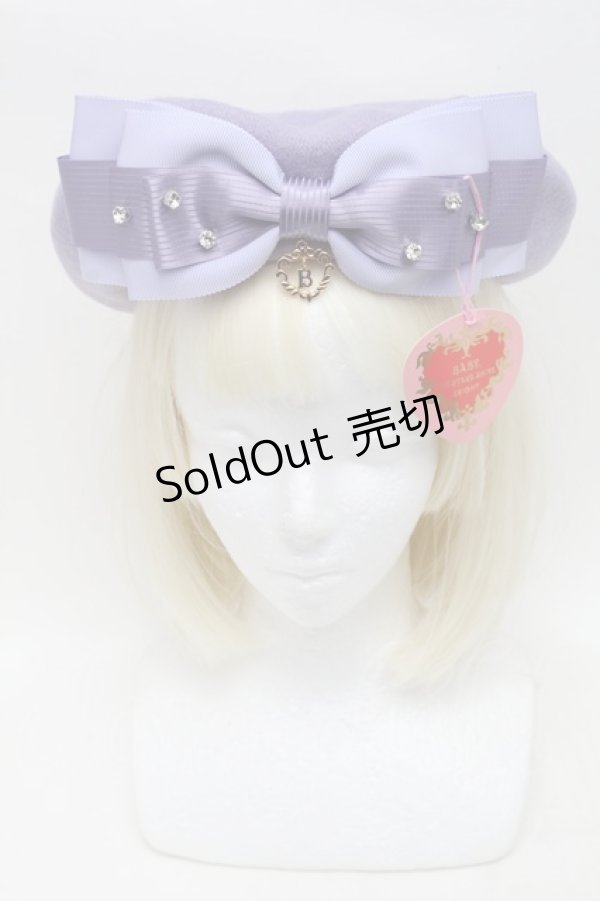 画像2: BABY,THE STARS SHINE BRIGHT / プリンセスリボンベレー  ラベンダー S-25-11-23-1002-BA-AC-AS-ZS (2)