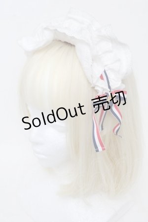 画像: Angelic Pretty / トリコロールリボンカフェカチューシャ   S-25-11-23-002-AP-ZA-AS-ZS