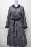 画像1: LEBECCA boutique / 道のりを想うワンピース  ブルー S-25-11-23-038-EL-TO-HR-ZS (1)
