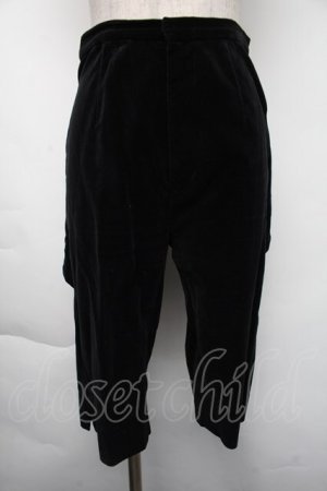 画像: Jane Marple / ベロアパンツ M ブラック S-25-11-24-064-JM-PA-HR-ZS