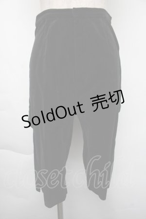 画像: 【SALE】Jane Marple / ベロアパンツ M ブラック S-25-11-24-064-JM-PA-HR-ZT517