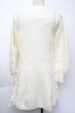 画像2: LIZ LISA / ケーブルニットワンピース  オフ S-25-11-24-017-LO-OP-AS-ZS (2)