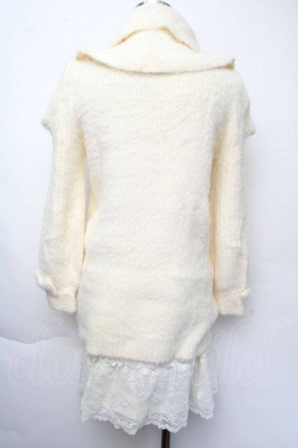 画像2: LIZ LISA / ハイネックニットワンピース  オフ S-25-11-24-018-LO-OP-AS-ZS (2)