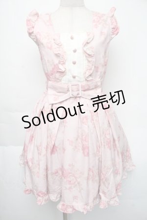 画像: LIZ LISA / パラソル柄ワンピース  ピンク S-25-11-24-036-LO-OP-HR-ZS