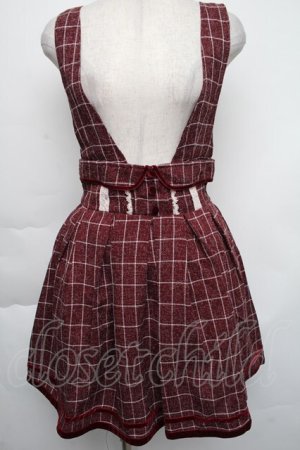 画像: LIZ LISA / ツイードスカート  ワイン S-25-11-24-040-LO-SK-AS-ZS