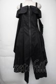 画像1: BPN / オフショルダーイレヘムワンピース  黒 S-25-11-24-044-GO-OP-HR-ZS (1)