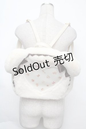 画像: BABY,THE STARS SHINE BRIGHT / くまくみゃちゃんのハート窓リュック  オフ S-25-11-24-005-BA-BG-AS-ZS