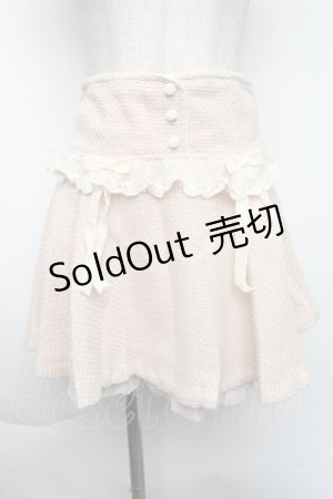 画像: LIZ LISA / ツイードスカパン  ピンク S-25-11-24-048-LO-SK-AS-ZS