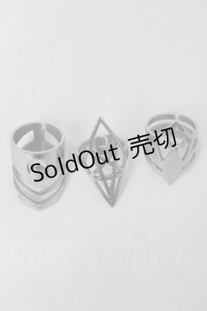 画像: KILL STAR / リング  シルバー S-25-11-26-002-SL-AC-HR-ZS