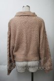 画像2: F&A / ボウタイ付きケーブルニットプルオーバー  ベージュ S-25-11-26-022-LO-TO-HR-ZS (2)