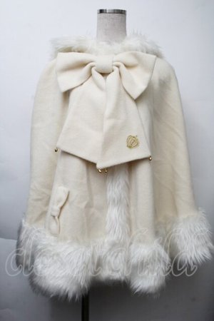 画像: metamorphose / くまみみマント  オフ S-25-11-26-025-ME-CO-AS-ZS