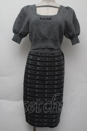 画像: EATME / ニットセットアップ  グレー S-25-11-26-043-LO-OP-AS-ZS