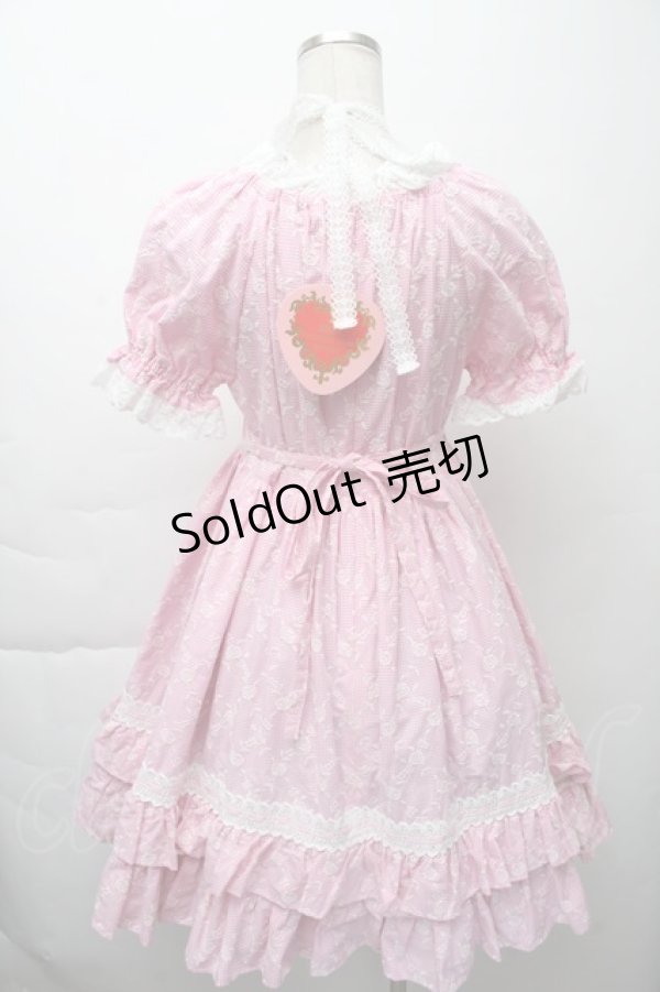 画像2: BABY,THE STARS SHINE BRIGHT / ミラベル〜Rosy Memory〜 ワンピース  ピンク S-25-11-28-051-BA-OP-AS-ZS (2)