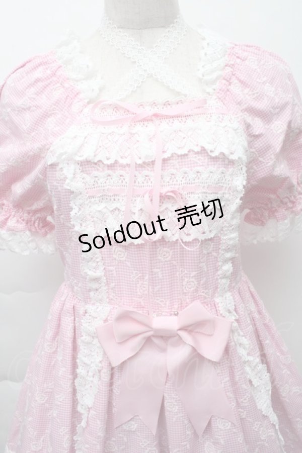 画像3: BABY,THE STARS SHINE BRIGHT / ミラベル〜Rosy Memory〜 ワンピース  ピンク S-25-11-28-051-BA-OP-AS-ZS (3)