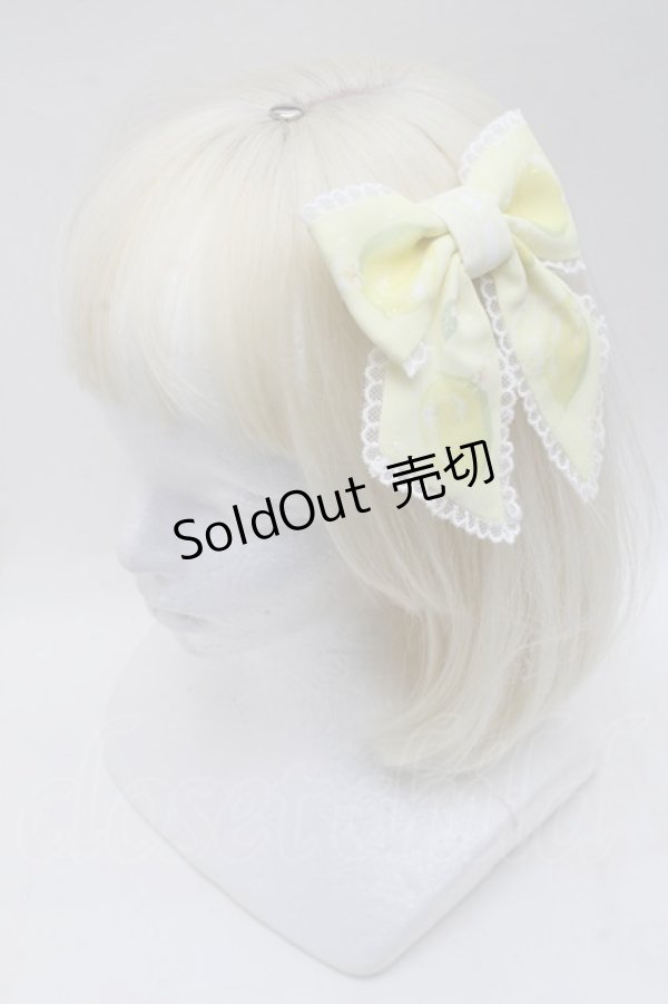 画像1: Angelic Pretty / Fruity Lemonリボンクリップ  イエロー S-25-11-28-008-AP-AC-AS-ZS (1)