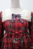 画像3: Angelic Pretty / British Bearワンピース  赤 S-25-11-28-053-AP-OP-AS-ZS (3)